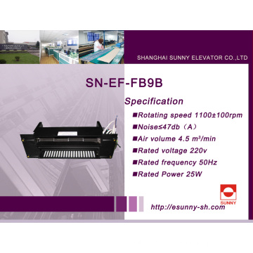 Ventilation pour voiture d&#39;ascenseur (SN-EF-FB9B)